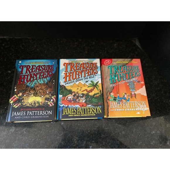 Treasure Hunters Books (Qty. 3), by James Patterson and Chris Grabenstein - Picture 2 of 6